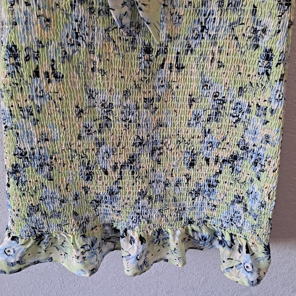 Madden NYC Smocked Cut-Out Dress - Picture 3 of 8